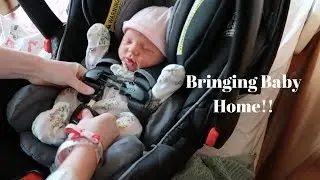 BRINGING BABY HOME AND FIRST BATH