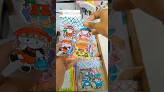 packing order fake ✨🌷🕊️ #packingorder #kawaii #sticker #kawaiidiy