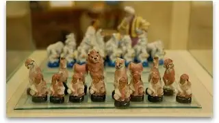 Chess Museum. Unique exhibits.