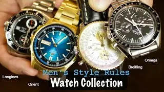 Watch Collection | Omega, Breitling, Longines, Orient, Suunto Core, Seiko