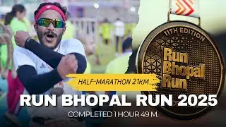 Run Bhopal Run Half Marathon 2025 1.49 