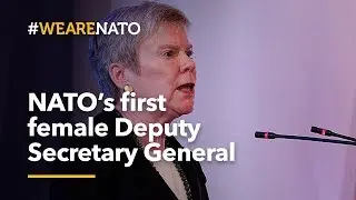 Rose Gottemoeller, NATO's first female Deputy Secretary General - #WeAreNATO