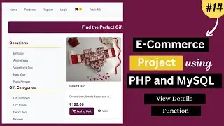 Проект интернет-магазина на PHP и MySQL | Панель администратора и пользователей | Функция просмот...