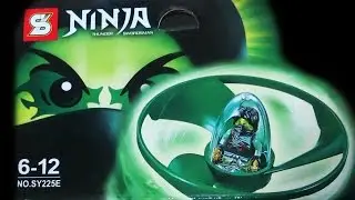 Обзор Lego 70743 Ninjago Airjitzu Morro Flyer Sheng Yuan Bootleg SY225