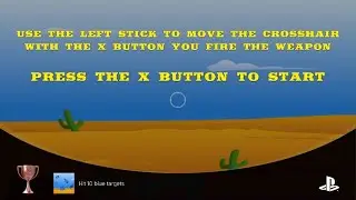 Cazzarion: Gunslinger ~ Hit 10 blue targets Trophy