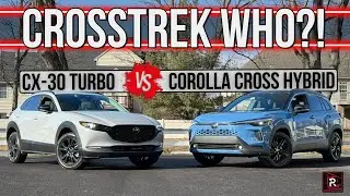 Which Sub-Compact SUV Wins? 2026 Mazda CX-30 Turbo vs. 2026 Toyota Corolla Cross Hybrid