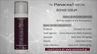 PANACEA3 Gold Line Repair Serum from snail secretion