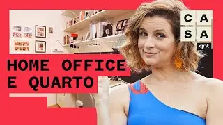 HOME OFFICE E QUARTO: como organizar de forma fácil | Dica de Organização | Micaela Góes