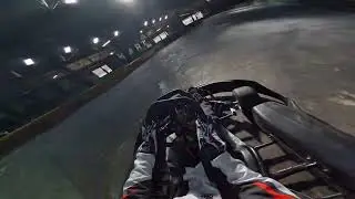 First session on today so slippy track !