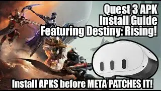 Установить APK-файлы на Quest 3 с Destiny:Rising &mdash; без ПК/телефона