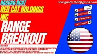 RANGE BREAKOUT : RCAT STOCK ANALYSIS | RED CAT HOLDINGS INC STOCK