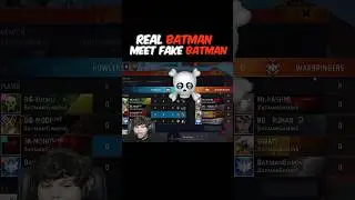 When Real Batman 👿 Meet Fake Batman 🥶 #freefirevideos #shorts