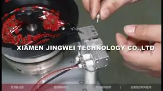 Strip and Crimp Machine for processing loose wire end sleeves with insulated crimps