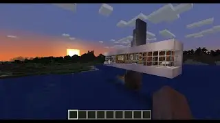 Minecraft Modern Cliff House Tutorials