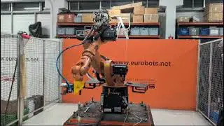 KUKA KR6/2 R1611 KRC4 CONTROLLER IN EUROBOTS