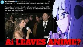 Ai leaving anime? Big anime studios Voice their opinions on the use of Ai