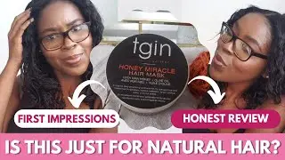 TGIN Honey Miracle Deep Conditioner Review | Relaxed Hair | DenaJ