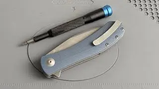 Jak rozkręcić i wyczyścić nóż składany Trollsky Knives Mandu XL