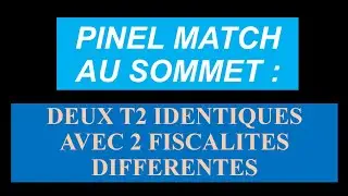 Deux versions de la loi Pinel : l'une est rentable, l'autre pas rentable.