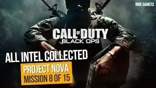 Call of Duty Black Ops - Project Nova - All Intel Collected! (CBO.008)