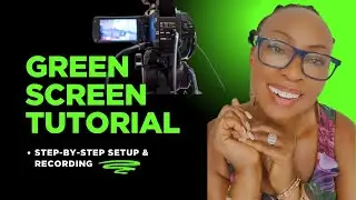 How To Record a Green Screen Video | Easy Chrome Key Tutorial for Beginners (2025)