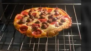 I cooked pizza from scratch first ever live food review