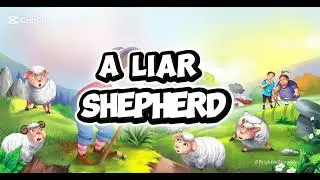 A lair shepherd story 🐷 why always tell lie #englishstory #storytime #storybook #brightkidnarratives