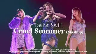 Taylor Swift Mashup (Eras Mashup TikTok) ft. Cruel Summer, Bad Blood, Enchanted & more!