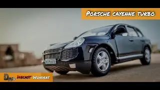 Unboxing Porsche Cayenne Turbo Diecast Model | Kinsmart | Detailed video | Diecast wonders
