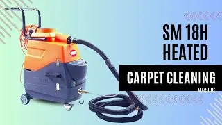 Mastering Carpet Cleaning: Install & Use the Sanitmax SM18H Heated Carpet Cleaning Machine