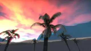 [CSGO] Post-Process Overlays on a 80s style futuristic map.