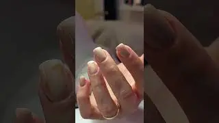 Clean Nude Gel Overlay | Natural Short Nails Transformation