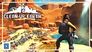 &iquest;Te UNES a LIMPIAR el mundo? 🧹| Clean Up Earth Demo Gameplay Espa&ntilde;ol