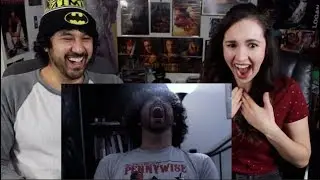 Cat's REACTION to Reel Rejects GREGSAW - HORROR COMEDY SKETCH!!!