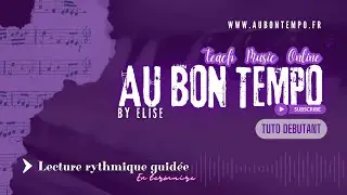 LECTURE RYTHMIQUE GUIDEE - EN TERNAIRE 🎵🎹