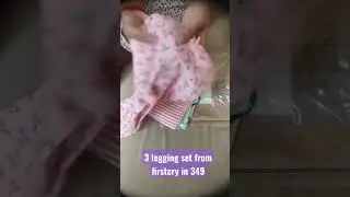firstcry leggings for 3 year old unboxing #unboxing #firstcry #kidsfashion #meesho #haul