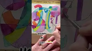 Happy Pi Day Tutorial #piday #numberart