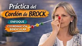 Cord&oacute;n de Brock 👀 Ejercicio de terapia visual para mejorar enfoque y coordinaci&oacute;n ocular