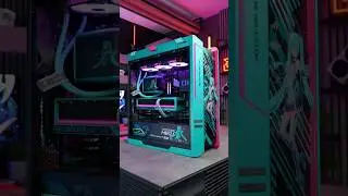 Лучшая сборка ПК с Хацунэ Мику! #rog #pcgaming #pcbuild