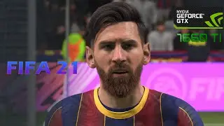 Fifa 21 Gameplay [ Ultra Settings ] in 1660TI Laptop