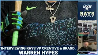 Deep Dive Chat on City Connect Uniforms w/ TB Rays VP Creative & Brand Warren Hypes | Locked On Rays