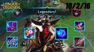 AERY rune plus vampiric Jhin! Master rank gameplay. LOL: WildRift