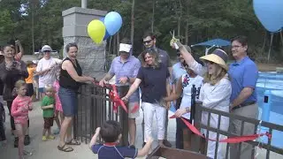 New Mobile splash pad opens on warm holiday weekend