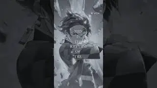 this IS a rythem of the life☠️#kimetsunoyaiba #tanjirokamado