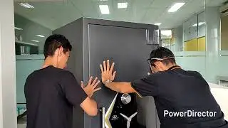 Pengiriman ke Kenjeran Surabaya || Brankas Infinity Prime 8 || Tinggi 175 Cm Berat 1,5 Ton.