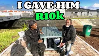 Giving A Random Homeless Man R10,000