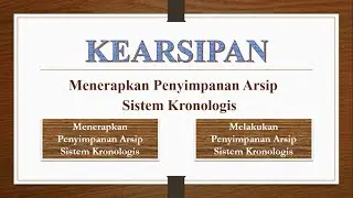 CHRONOLOGICAL FILING SYSTEM || CARA PENYIMPANAN ARSIP SISTEM TANGGAL