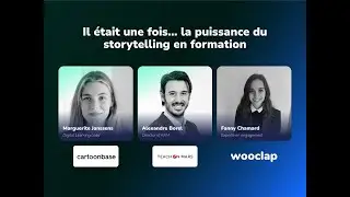 Storytelling en formation - Wooclap x Teach on Mars x Cartoonbase