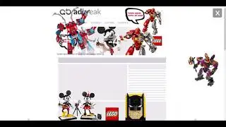 LEGO - Expandable Pageskin Video - Rich Media