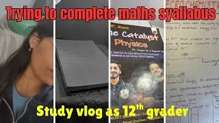Completing maths syllabus as 12th grader #cbse #boards2026 #exam 